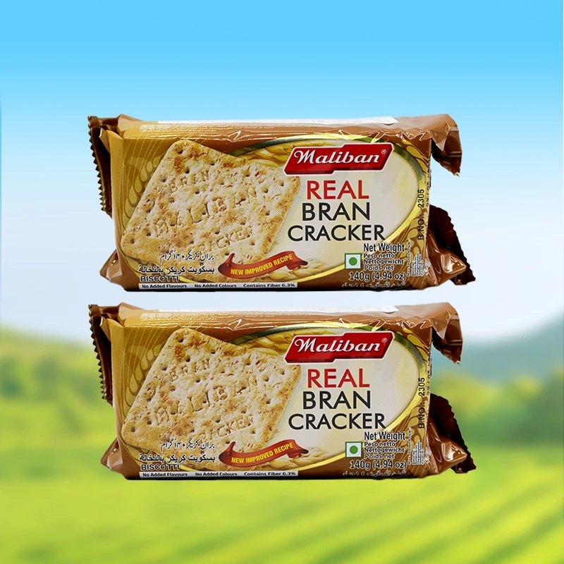 【锡兰甄选】斯里兰卡进口MALIBAN麦丽班麦麸饼干140g2包装