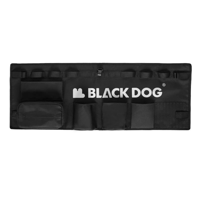 black dog露营可折叠宽轮推车侧边工装挂袋多功能便携推车车配件