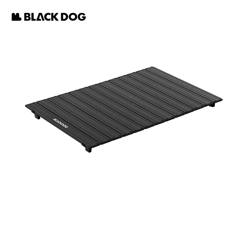 black dog户外露营宽轮小推车露营车铝合金折叠桌板便携式多功能