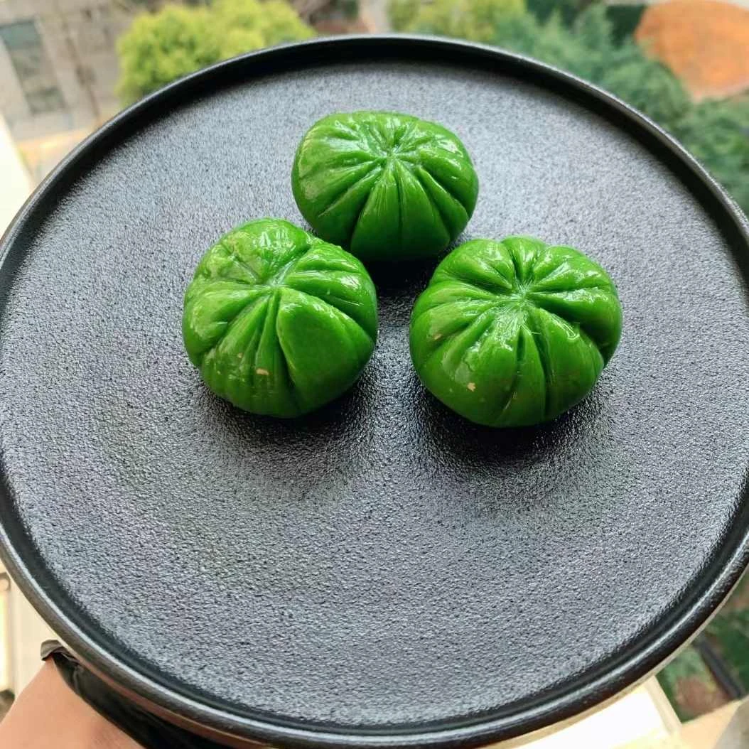 蛋黄肉松青团课程教学