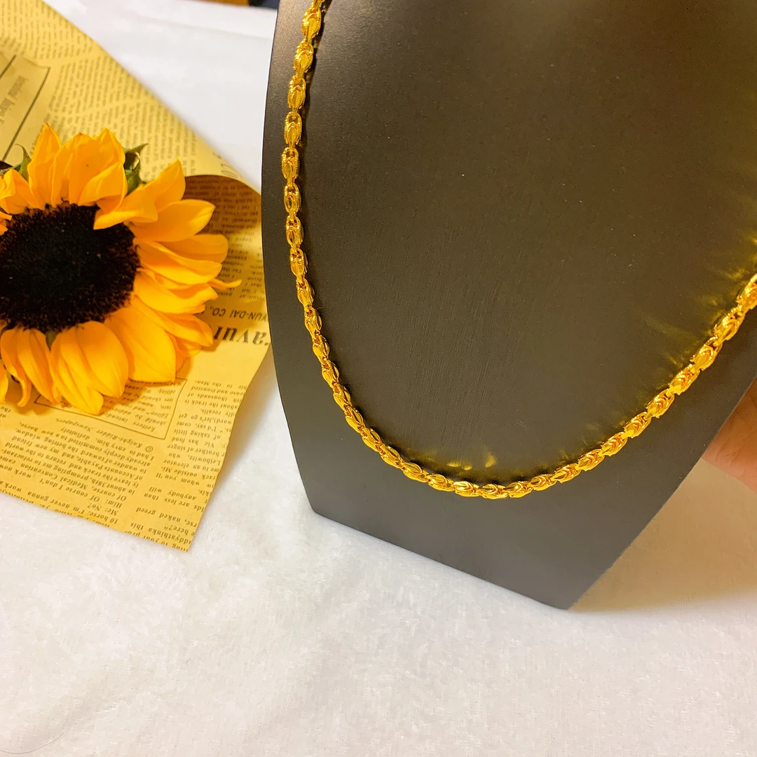 铜合金项链 凤眼链3014