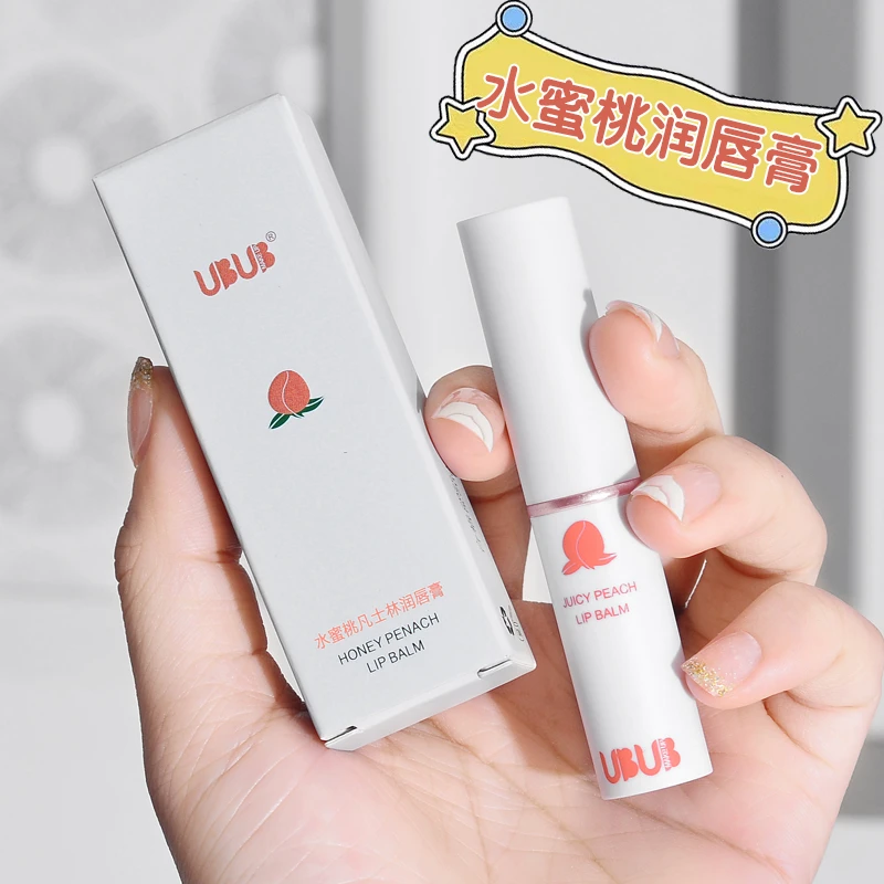 凡士琳水蜜桃润唇膏无色滋润保湿不油腻补水打底正品口红学生党女