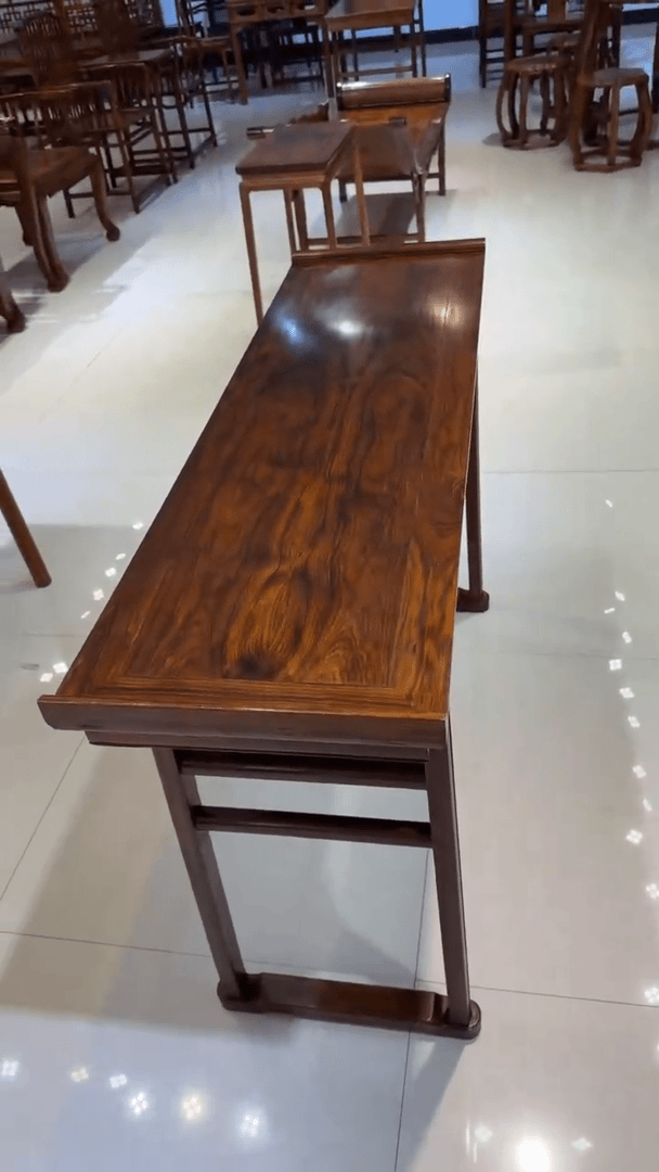 【闪购商品】黄花梨根雕《****》条案
