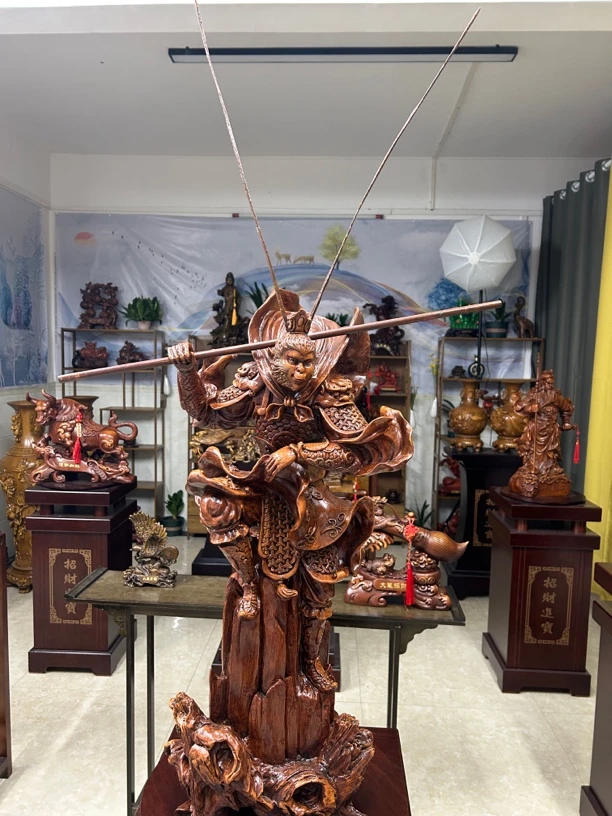 齐天大圣孙悟空长60宽30高1.1米玄关办公室中式装饰品摆件