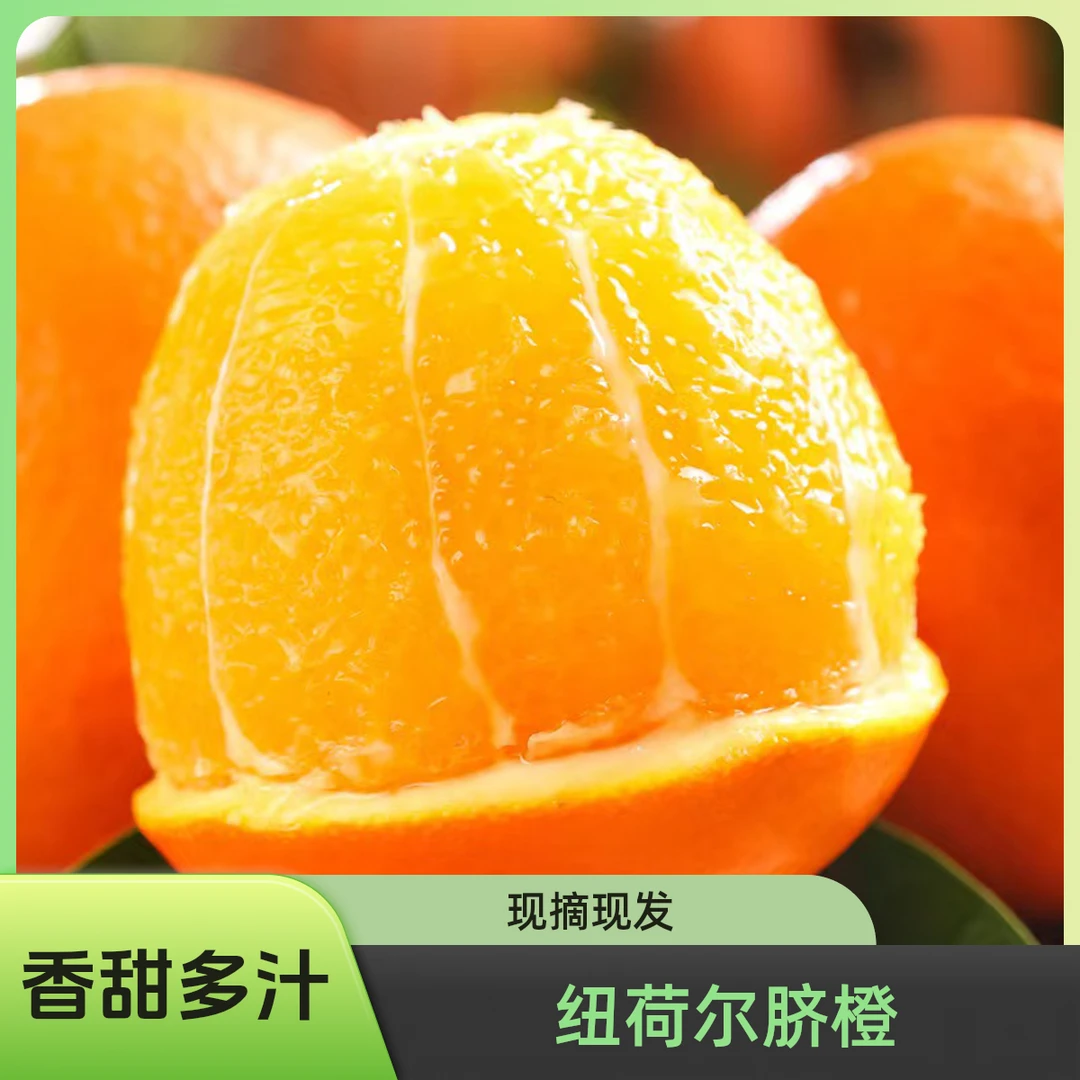 湖北秭归纽荷尔脐橙新鲜水果当季整箱3/5/9斤香甜正宗现摘橙子