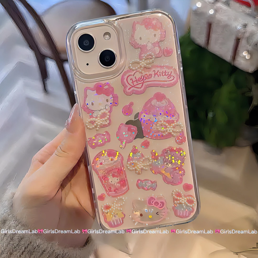 卡通三丽鸥适用苹果17OPPO华为小米15一加vivo荣耀KT库洛米手机壳