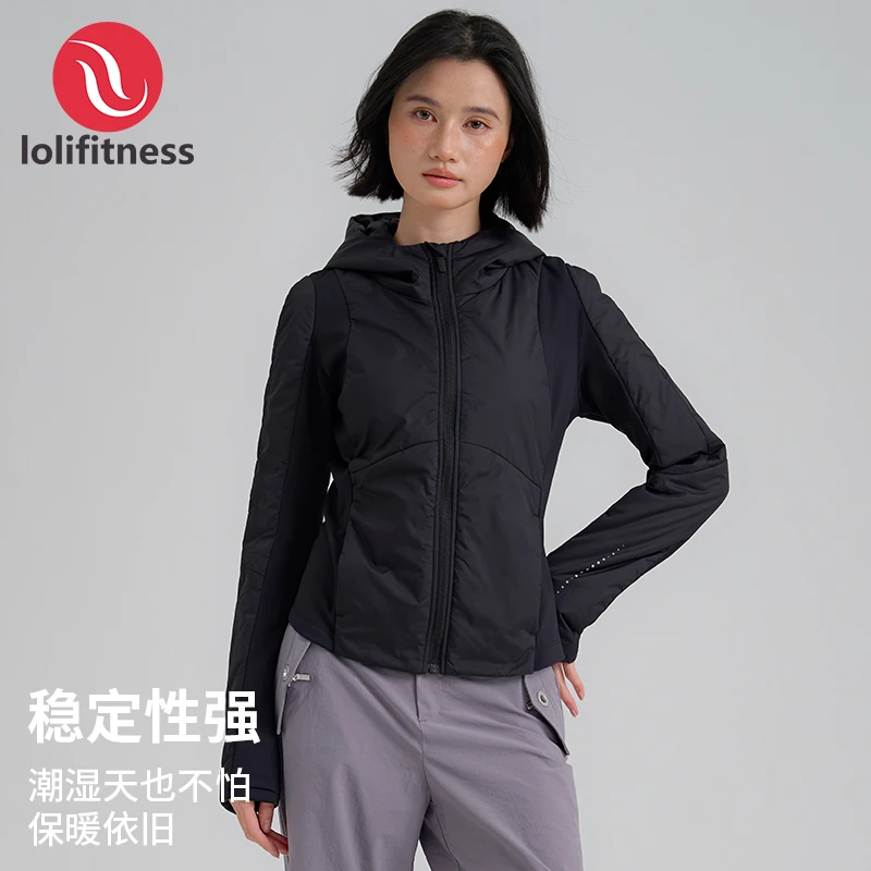 萝莉爱秋冬运动ol夹克外套上衣连帽轻便薄款跑步外穿休闲保暖搭子