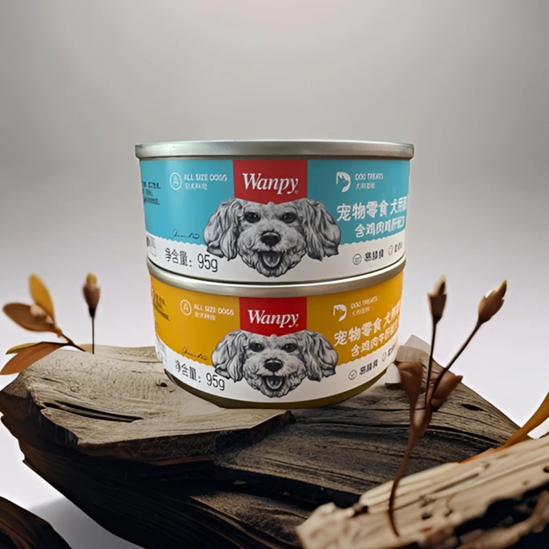 罐头全犬通用犬用慕斯罐头鸡肉拌饭罐头95g/罐高品质爱吃消化精选