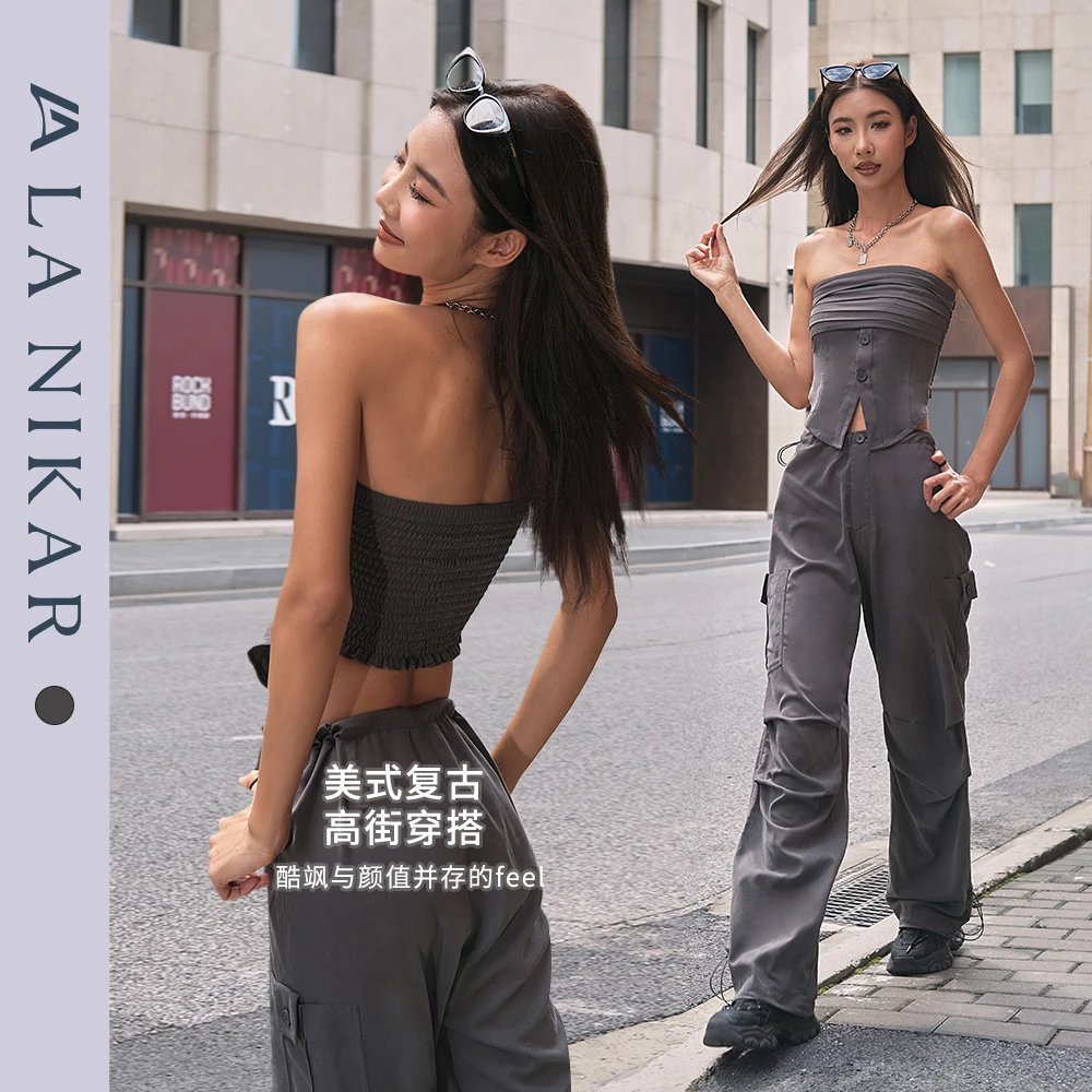 美式美背高街风春秋高街穿搭酷飒与颜值并存S1227+K0863
