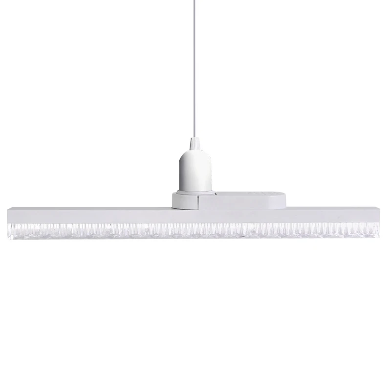 极明led水晶长条灯超亮节能灯e27螺口灯办公室照明条形螺纹吊灯