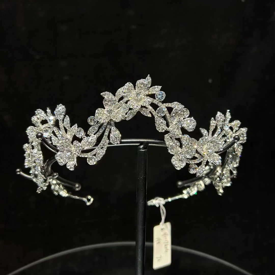 ETE ST1-17424新娘头饰 西式婚礼白纱皇冠