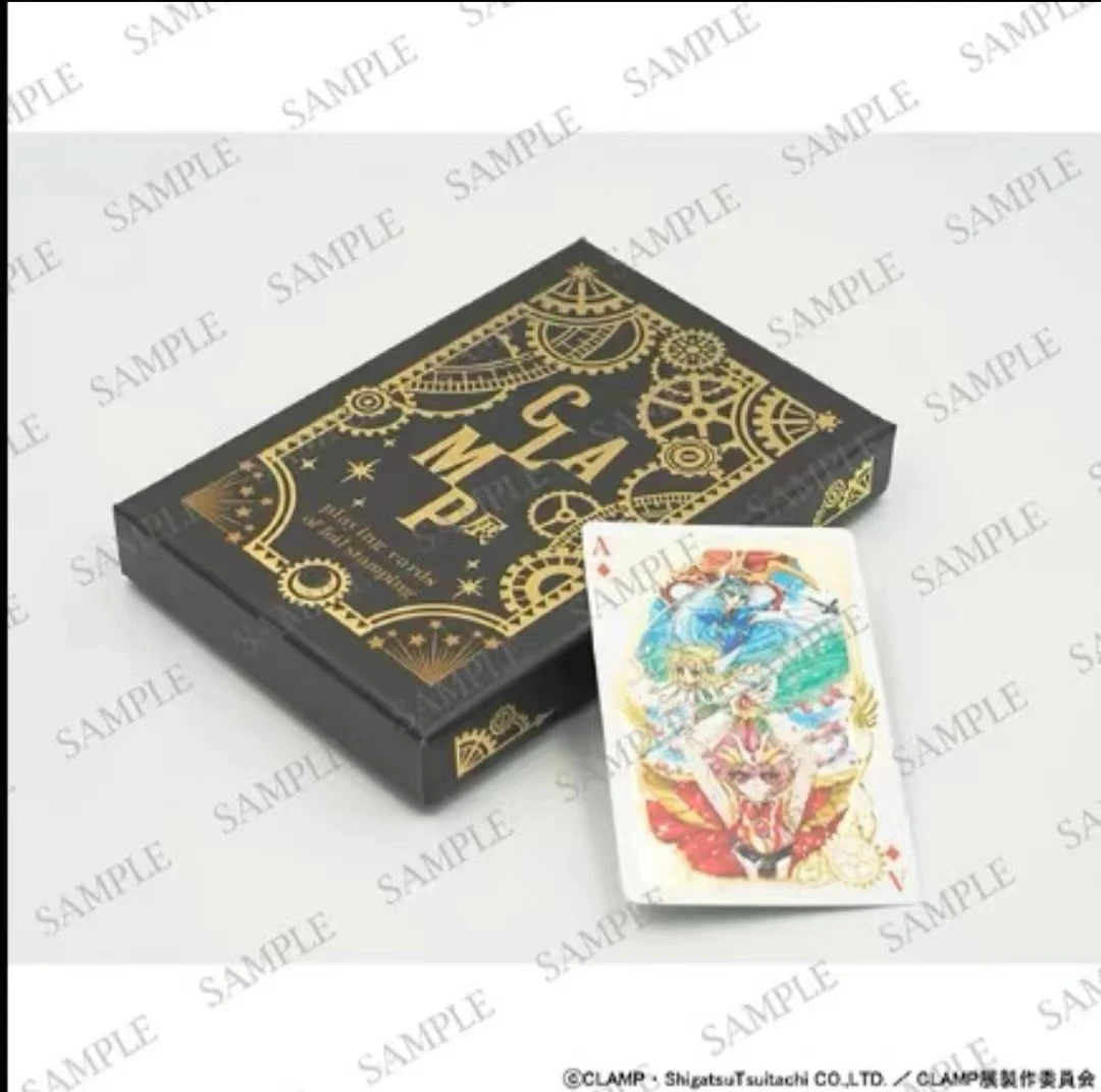 【Clamp】原画展烫金扑克（盲盒直播代 日谷国现）【未成年人禁止下单】