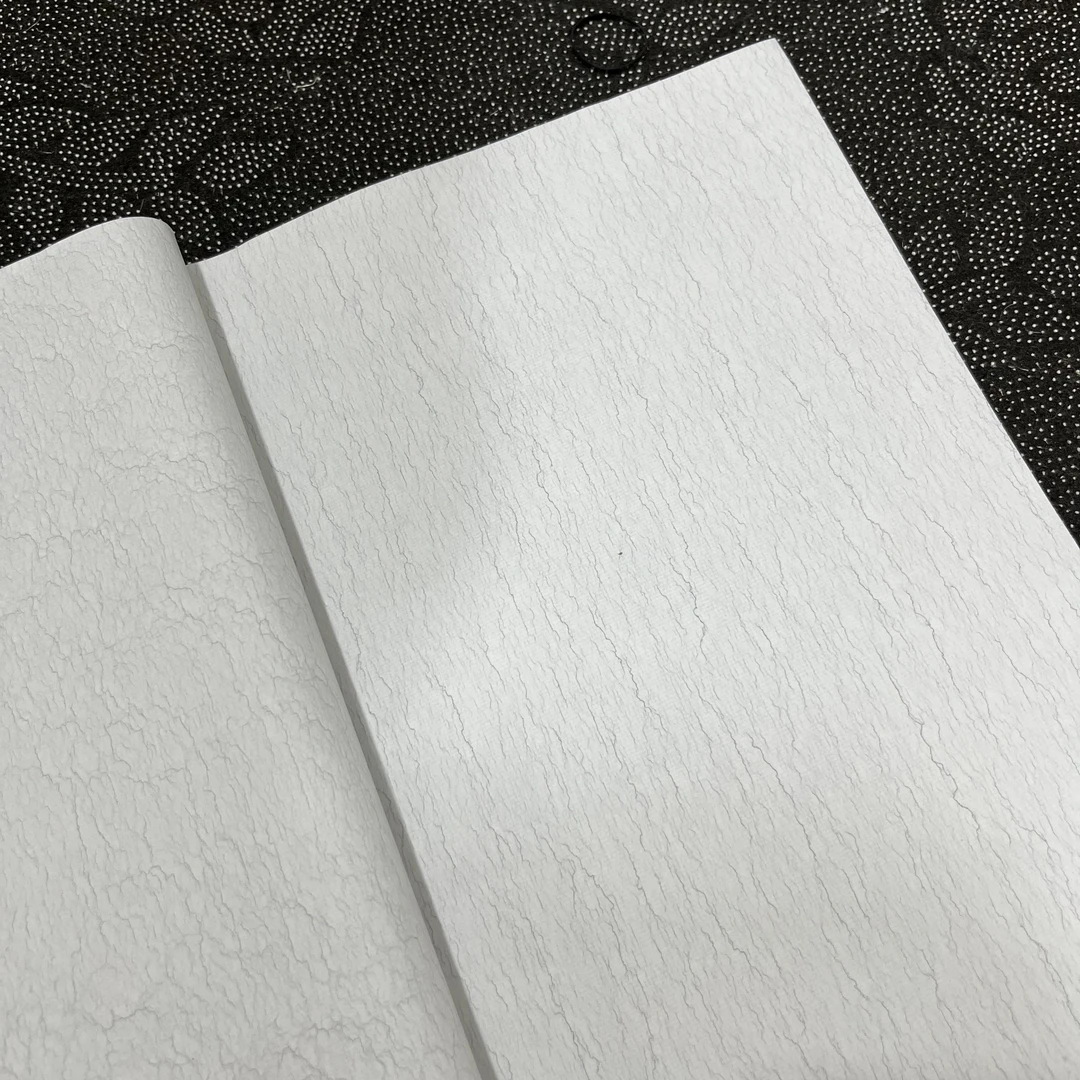 手工拓制瓦灰水纹宣半生熟