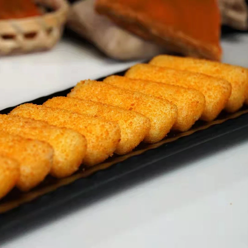 美味四川大若翌隆餐饮小吃商用黄金红糖糍粑糕点糯米扁形糍粑