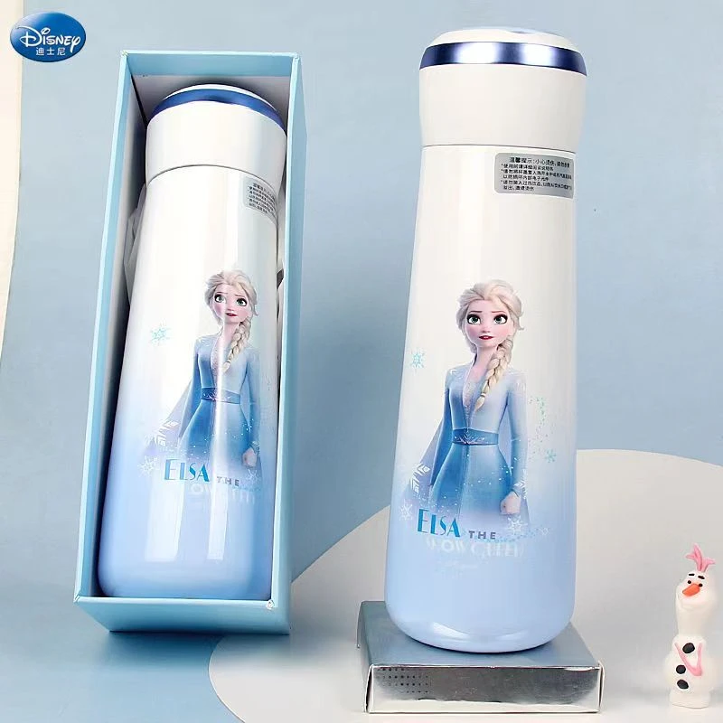 迪士尼420ML冰雪奇缘系列智能显温保温杯HM3422