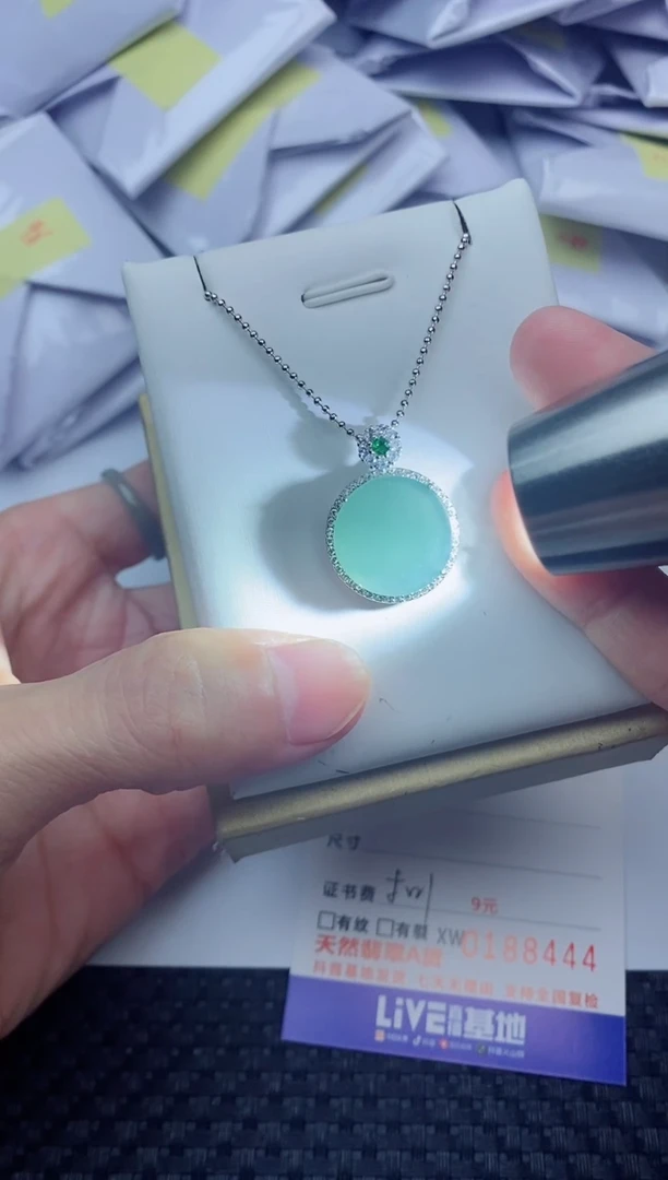 【闪购商品】翡翠颈饰未镶嵌多样性发货（发1）O
