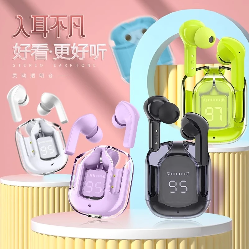屏显无线蓝牙耳机高颜值迷你小型2024年新款半入耳式女生款高颜值