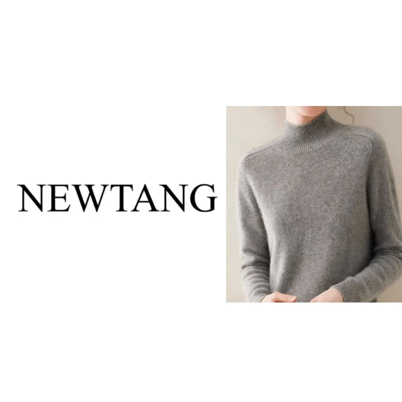 【中领打底】女士上衣针织衫打底衫显瘦套头毛衣女秋冬上衣