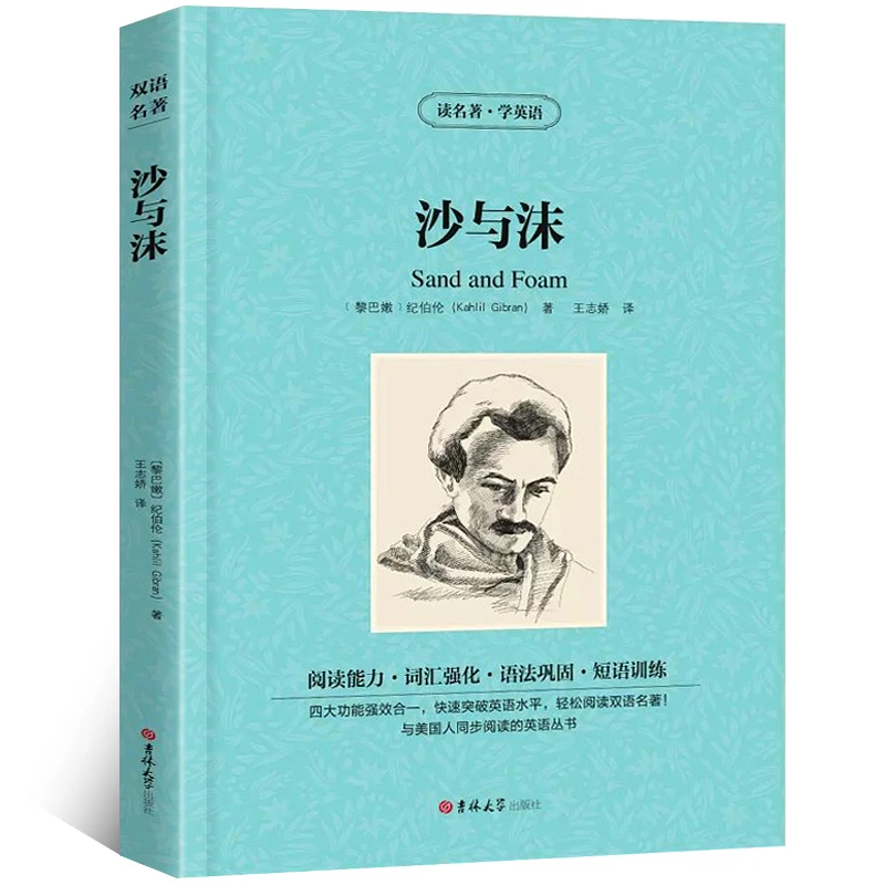 沙与沫中英双语版纪伯伦原著读名著学英语英汉对照经典世界名著zy