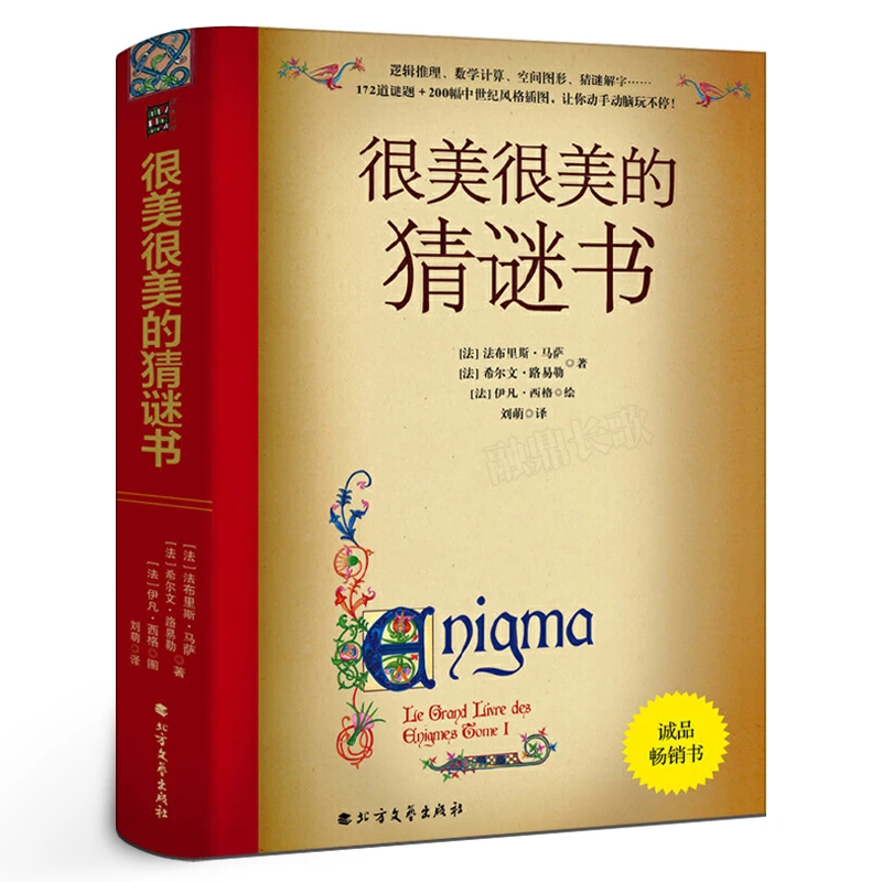 很美很美的猜谜书 小学生思维逻辑训练书籍 儿童益智游戏创意益智