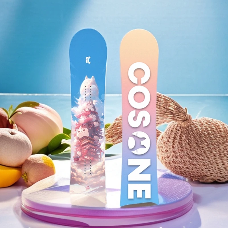 COSONE滑雪板单板全能板雪鞋固定器套装初学者滑雪板单板三件套