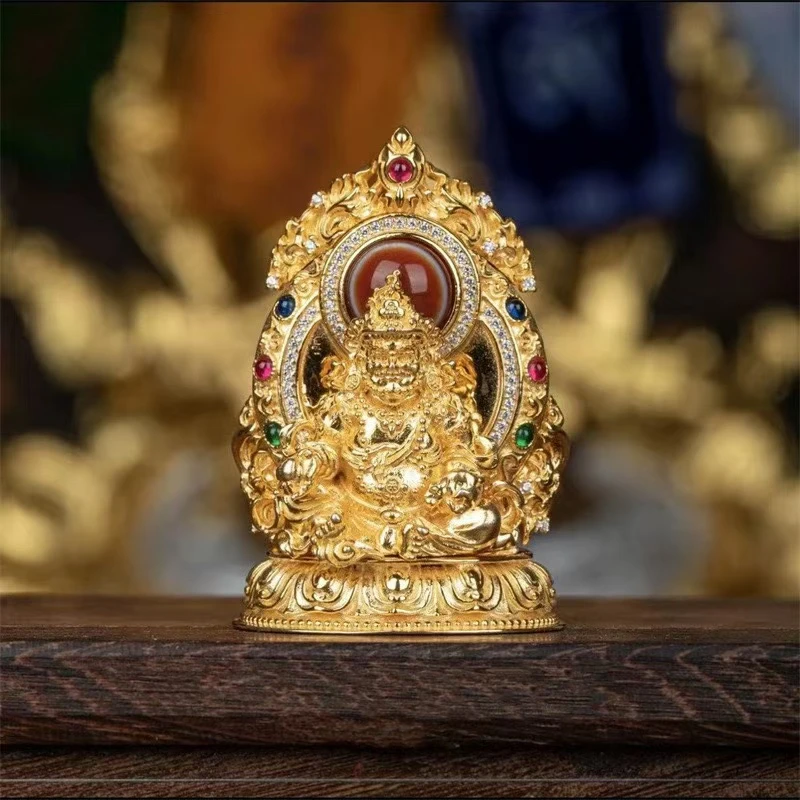 铜合金吊坠 【一禄甄选】药师佛吊坠