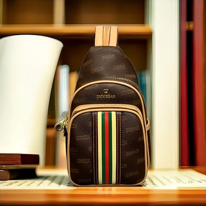 DICK BEAR/迪克熊19036新款潮流熊头双肩时尚百搭多功能双肩背包