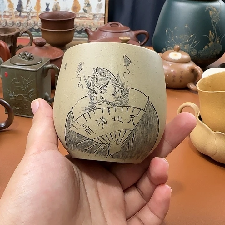 宜兴紫砂主人杯杯