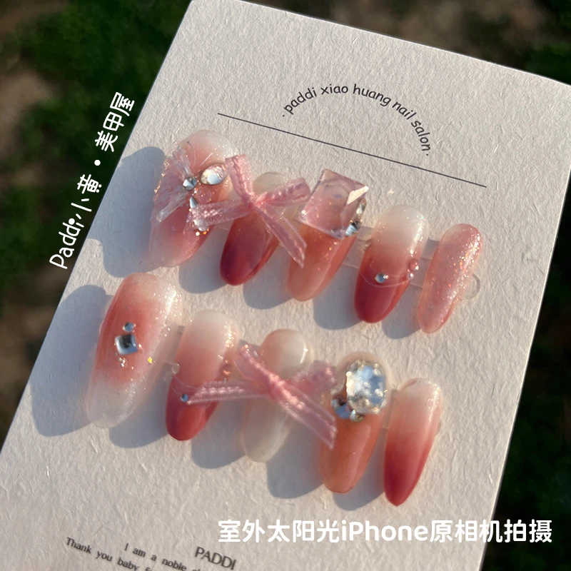 春日系列·栖蝶·纯手工穿戴甲