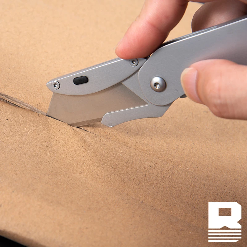 淘器 新款加厚不锈钢裁纸刀SK5刀片折叠美工刀壁纸刀美工刀