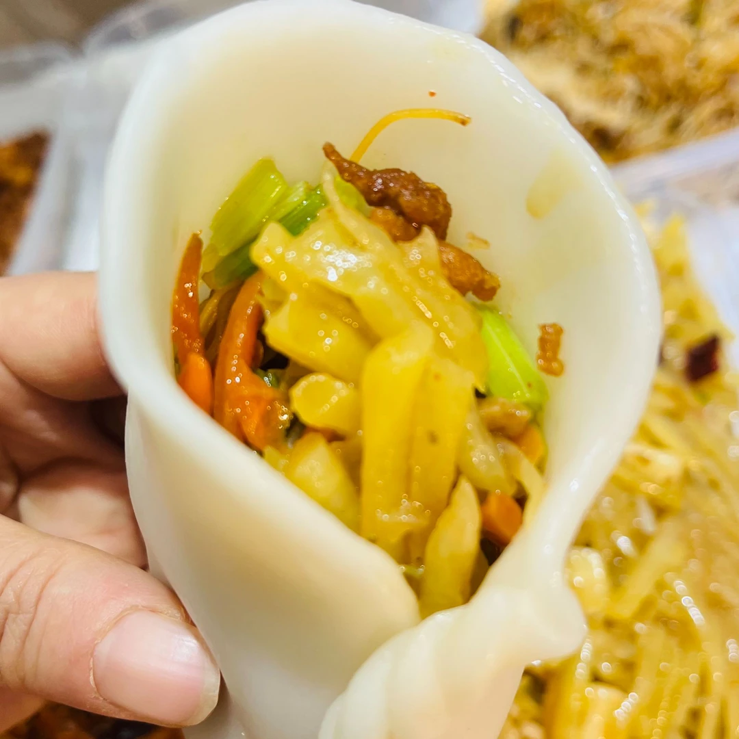 【年糕包菜】现打的年糕包8种菜馅 100g年糕同城送