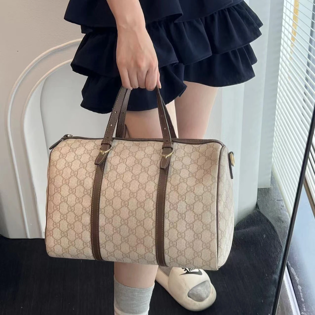 95新 GUCCI/古驰 小花手提包