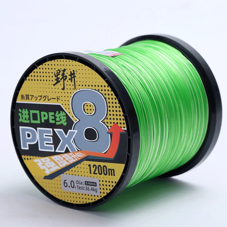 野井大力马线传统手撒网专用渔网线进口PE8编线