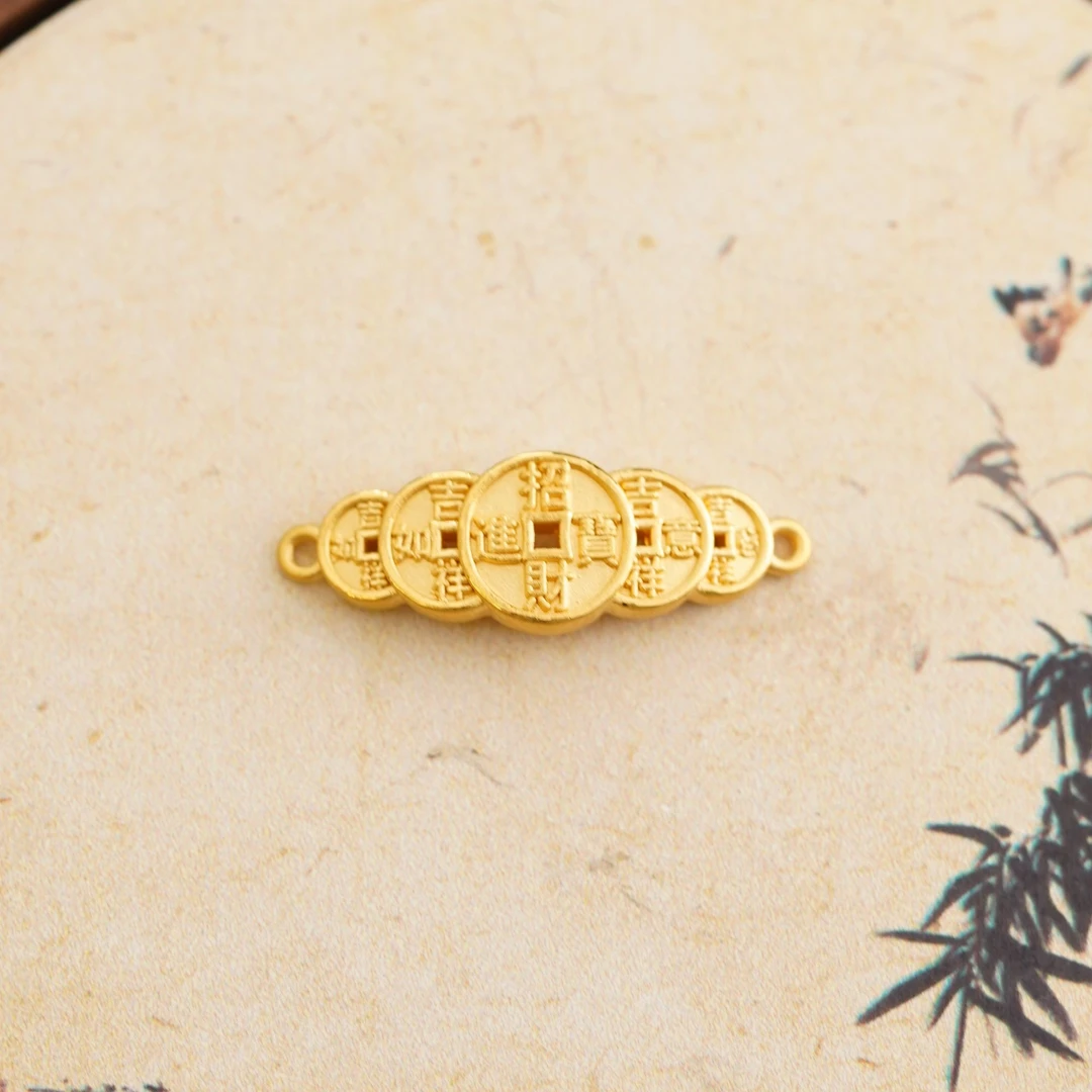 足金999五铜钱配件 1.52 0062