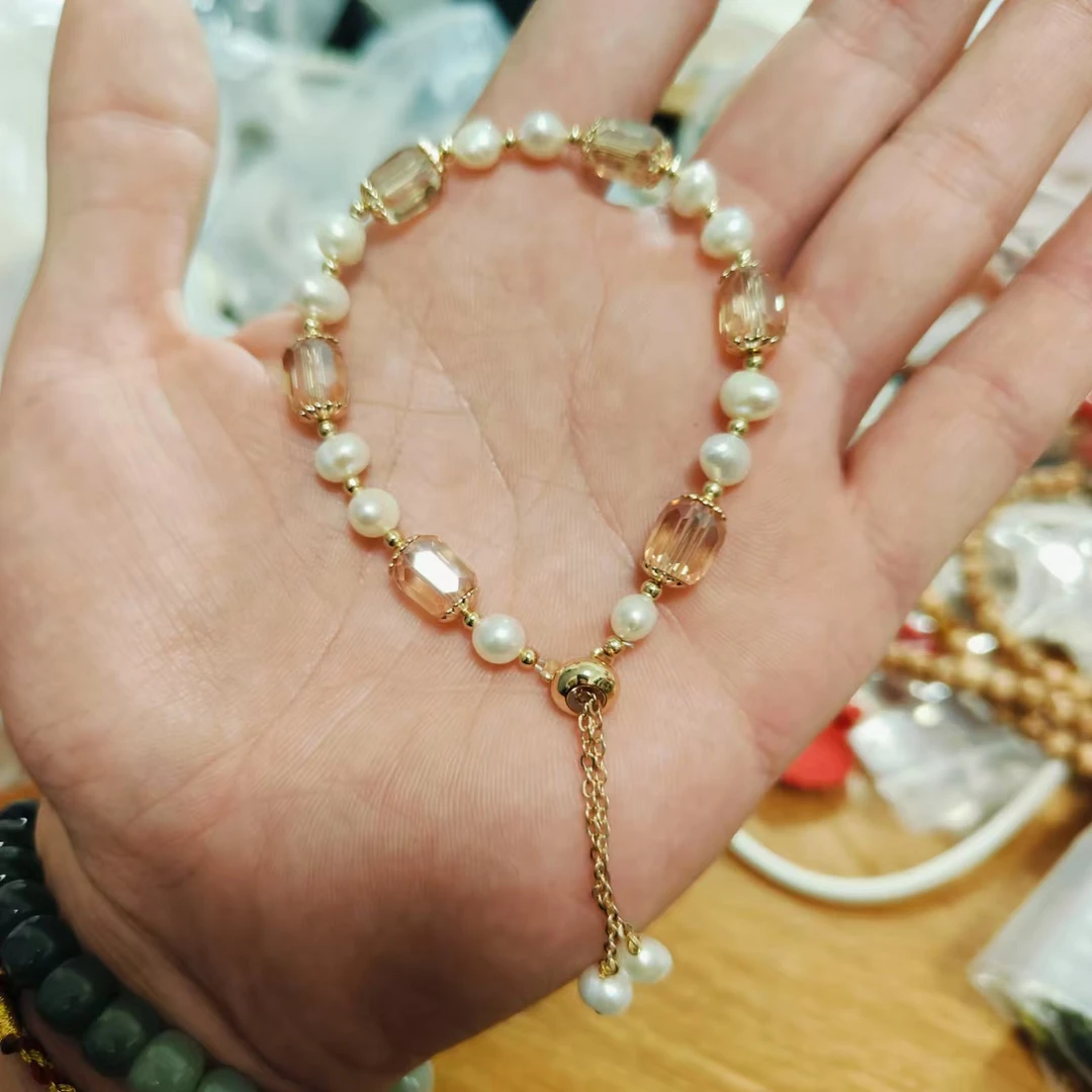 非金属仿珍珠手链 (云南）亮闪闪手链