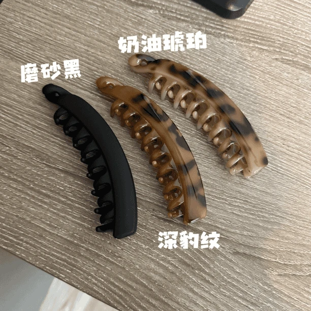 <屿西>法式复古pu蝴蝶结发绳2024新款简约小众高级感头绳气质百搭