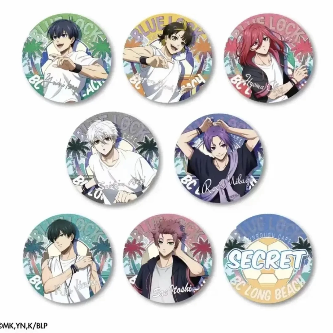 蓝色监狱 蓝锁夏日沙滩 文房具吧唧盲袋（未成年禁止下单)