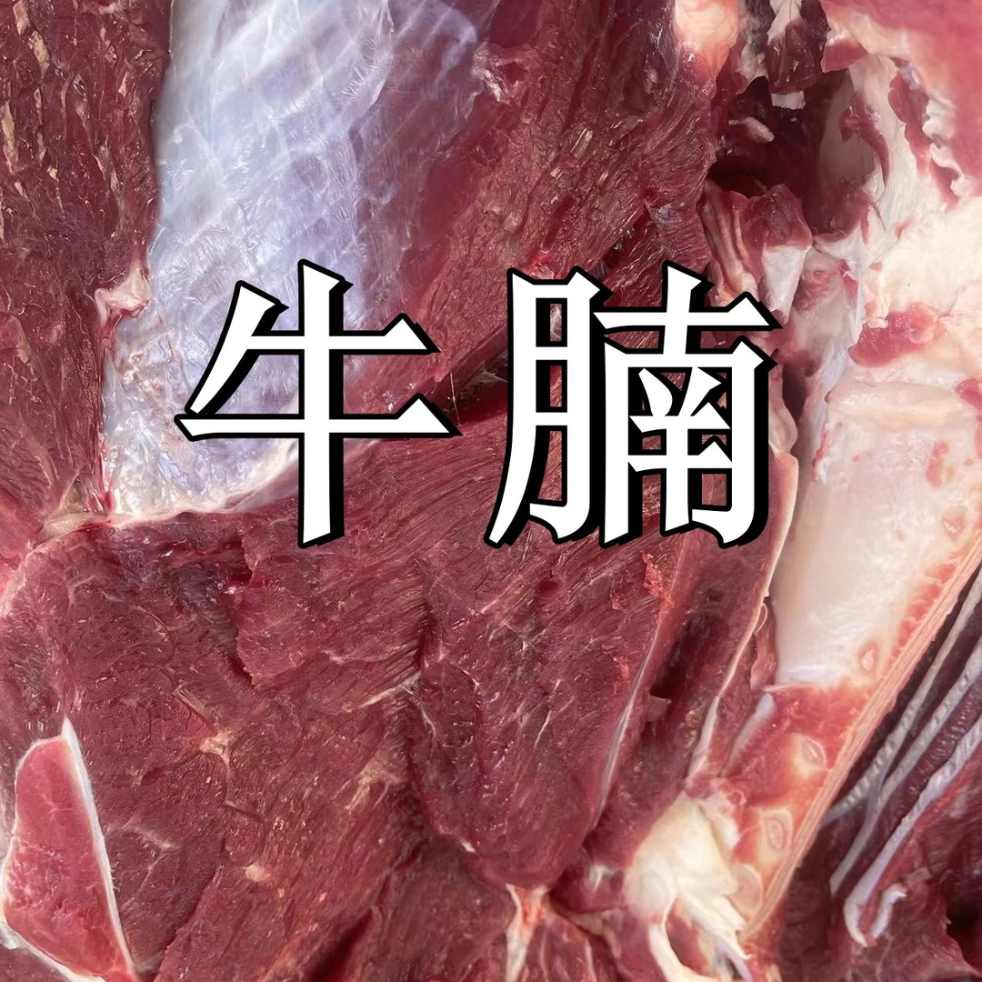 牛腩【非精修】 新鲜现宰鲁西小黄牛 顺丰冷链发货