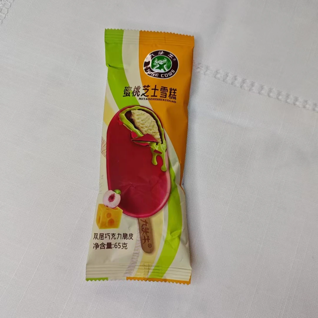 九头牛蜜桃芝士雪糕