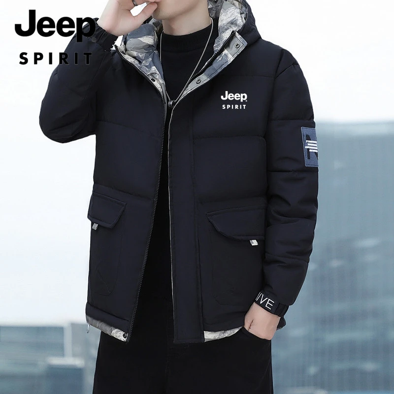 JEEP吉普棉服男款跑步冬季运动男款棉衣爆款2023新款加厚保暖棉袄