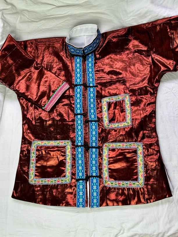 少数民族衣服侗族男童上衣男童款民族风演出服