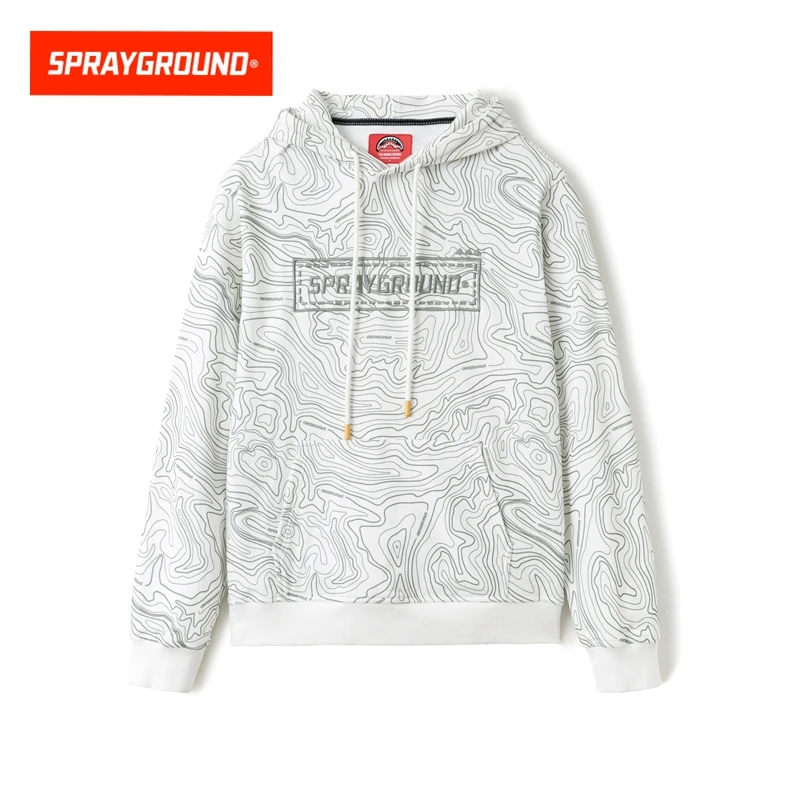 SPRAYGROUND鲨鱼嘴套头连帽卫衣宽松百搭潮流秋季新款HD W0743302