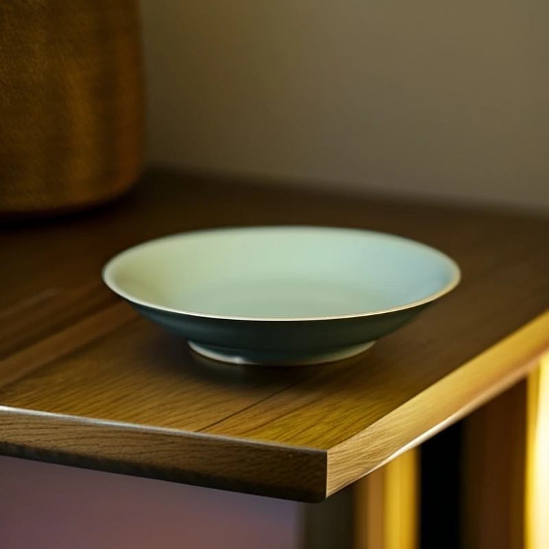 小号托盘 直播间同价 天青仿古 汝瓷小盘