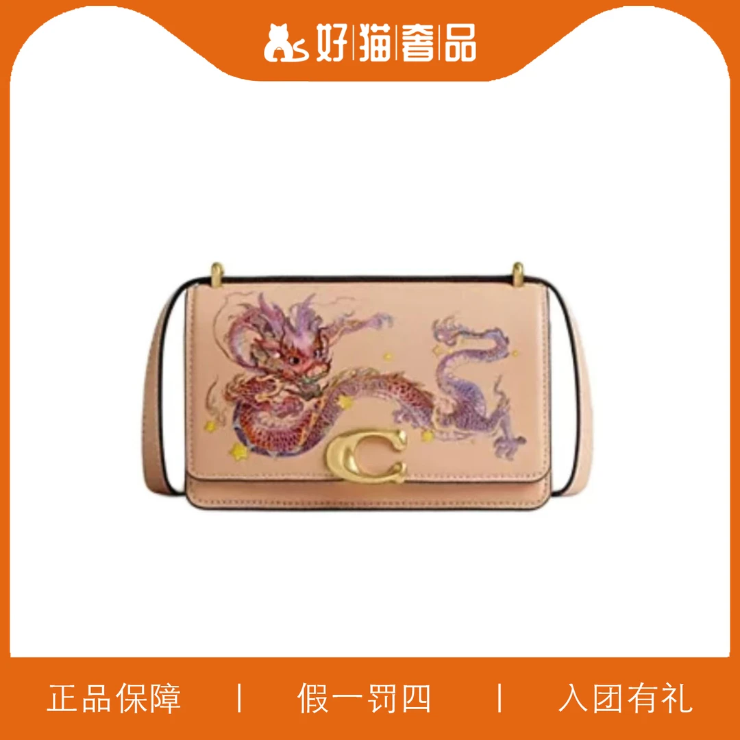 99新 COACH/蔻驰 蔻驰龙年C扣/HM1504/18X10X6