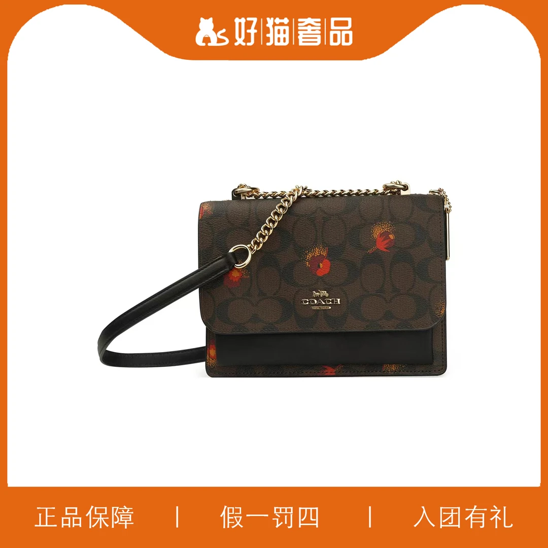 99新 COACH/蔻驰 蔻驰印花风琴/L3256/22X16X7