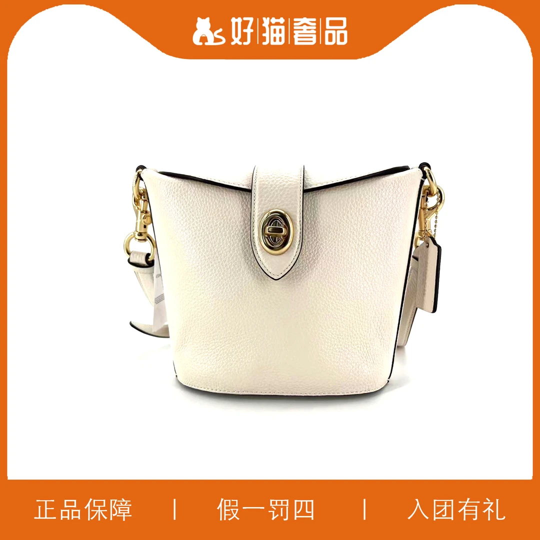95新 COACH/蔻驰 蔻驰薯条盒/A2822/17X16X5