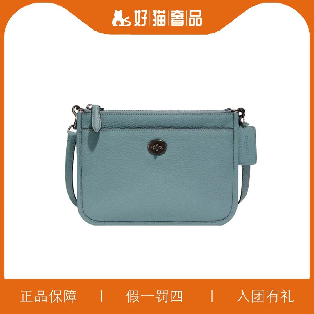 95新 COACH/蔻驰 蔻驰斜挎包/B1096/22X16X4