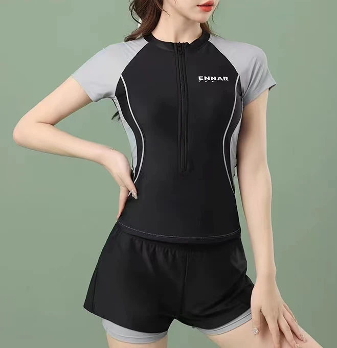 993运动款分体新款潜水服紧身气质