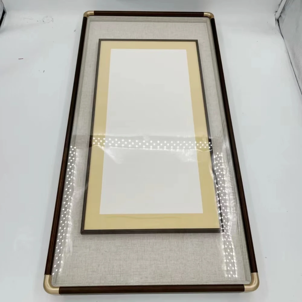【知新】45X90仿铜角【胡桃色】