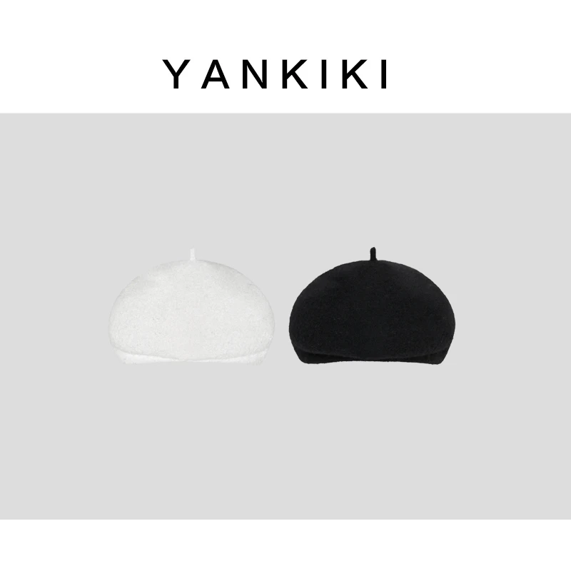 全羊毛贝雷帽  YANKIKI 2024秋季新品NEW